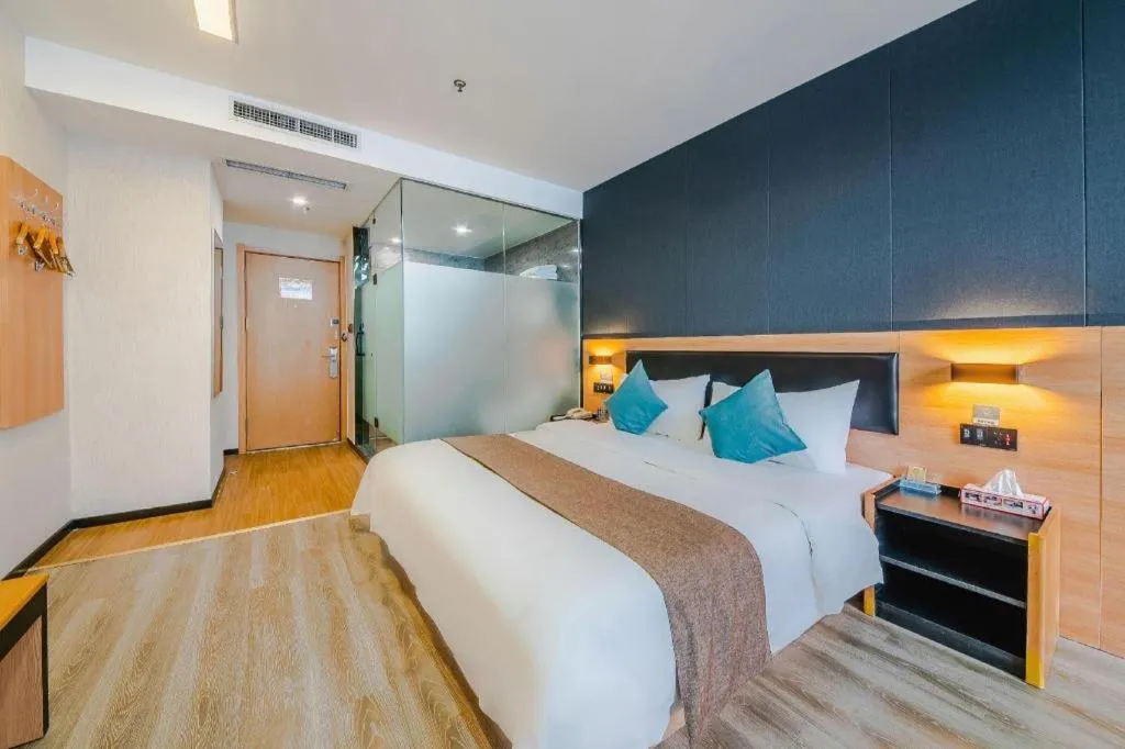 Bed in Thank Inn Plus Hotel Shandong Zhucheng Renmin Road