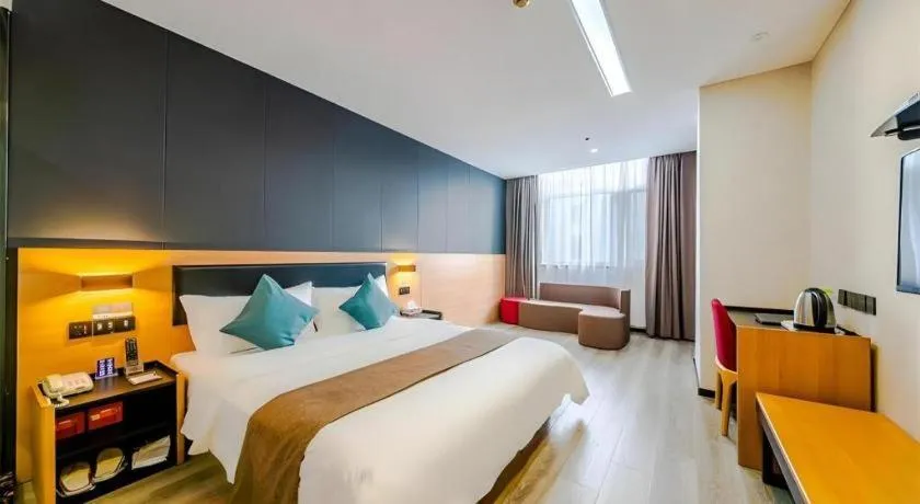Bed in Thank Inn Plus Hotel Shandong Zhucheng Renmin Road