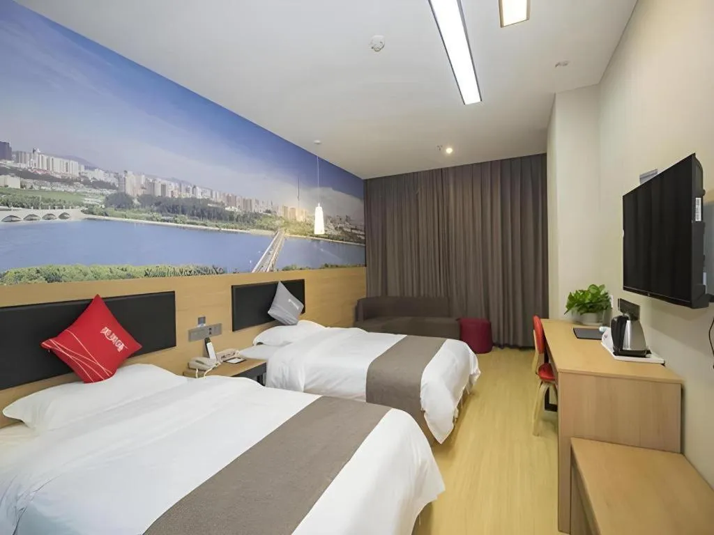 Bed in Thank Inn Plus Hotel Shandong Zhucheng Renmin Road