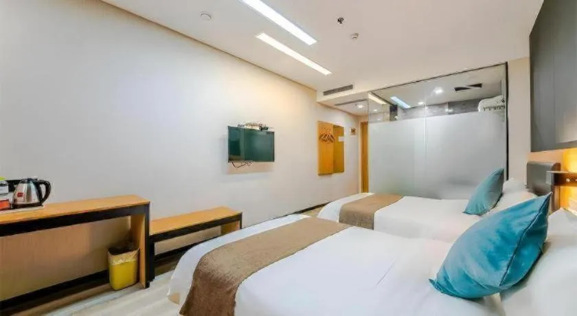 Bed in Thank Inn Plus Hotel Shandong Zhucheng Renmin Road