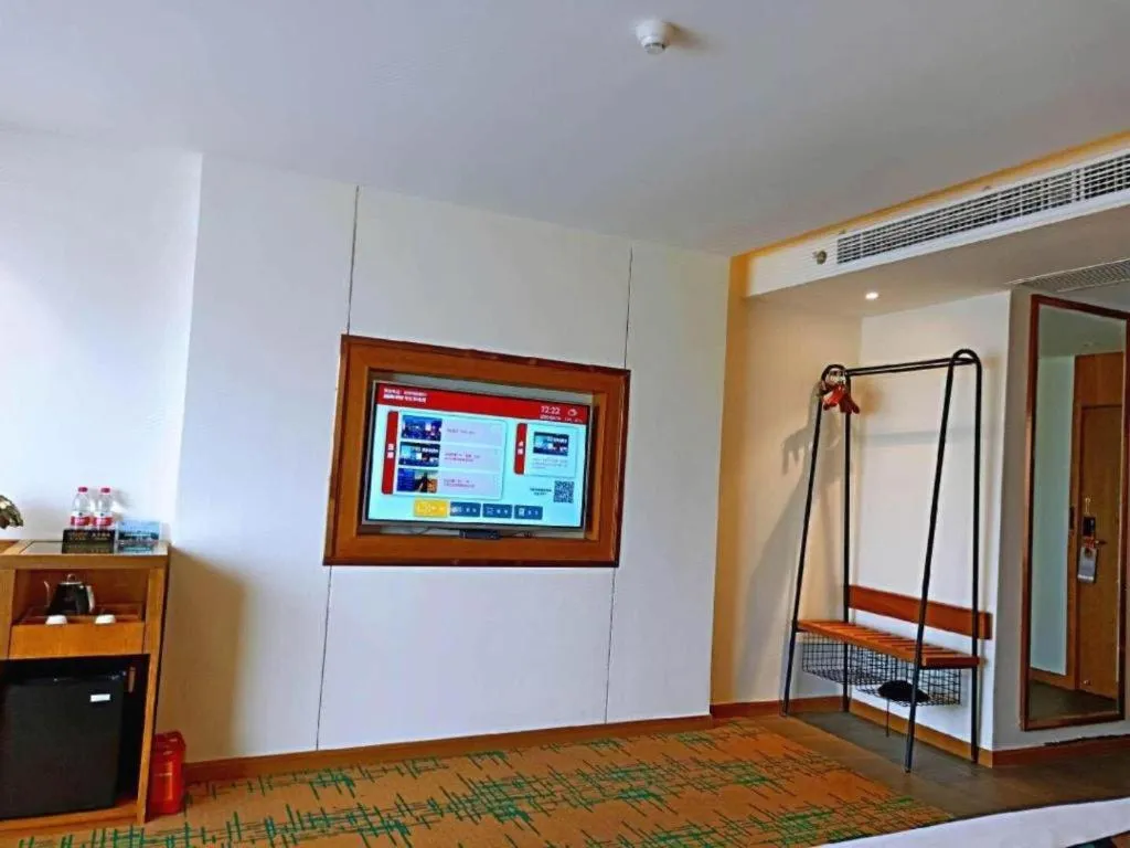 Bed in James Joyce Coffetel·Hengyang Jiefang Road Xianfeng Dock