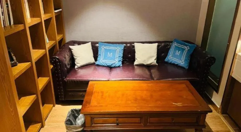 Bed in James Joyce Coffetel·Huludao Xingcheng Seaside Tourist Scenic Spot