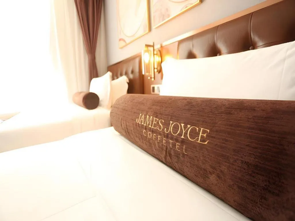 Bed in James Joyce Coffetel·Huludao Xingcheng Seaside Tourist Scenic Spot