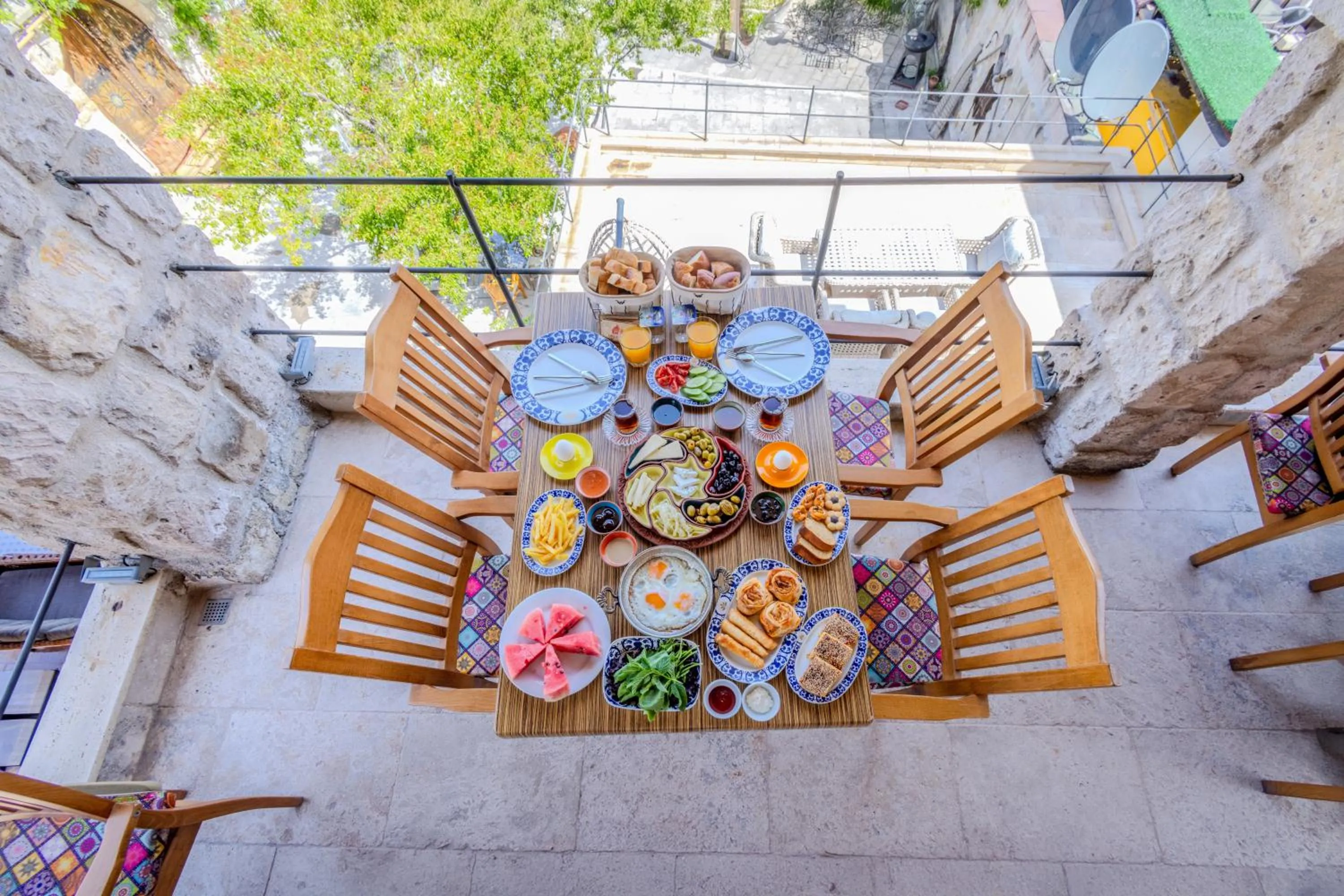 Breakfast in Onur Cave Cappadocia