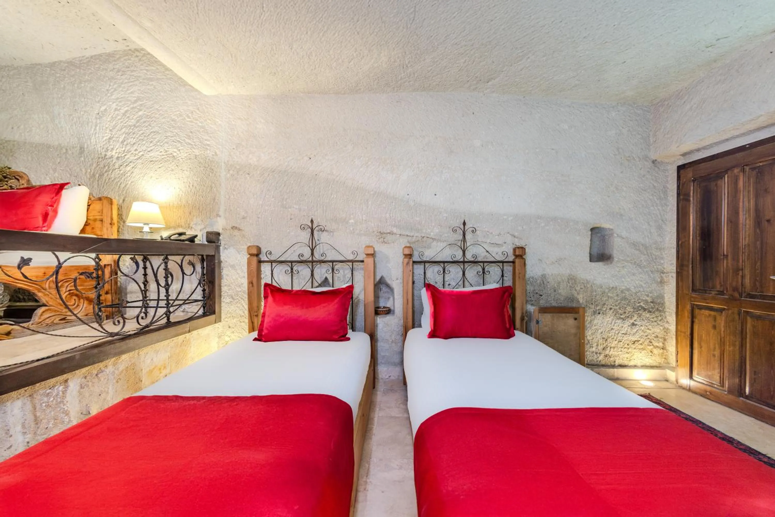 Bed in Onur Cave Cappadocia