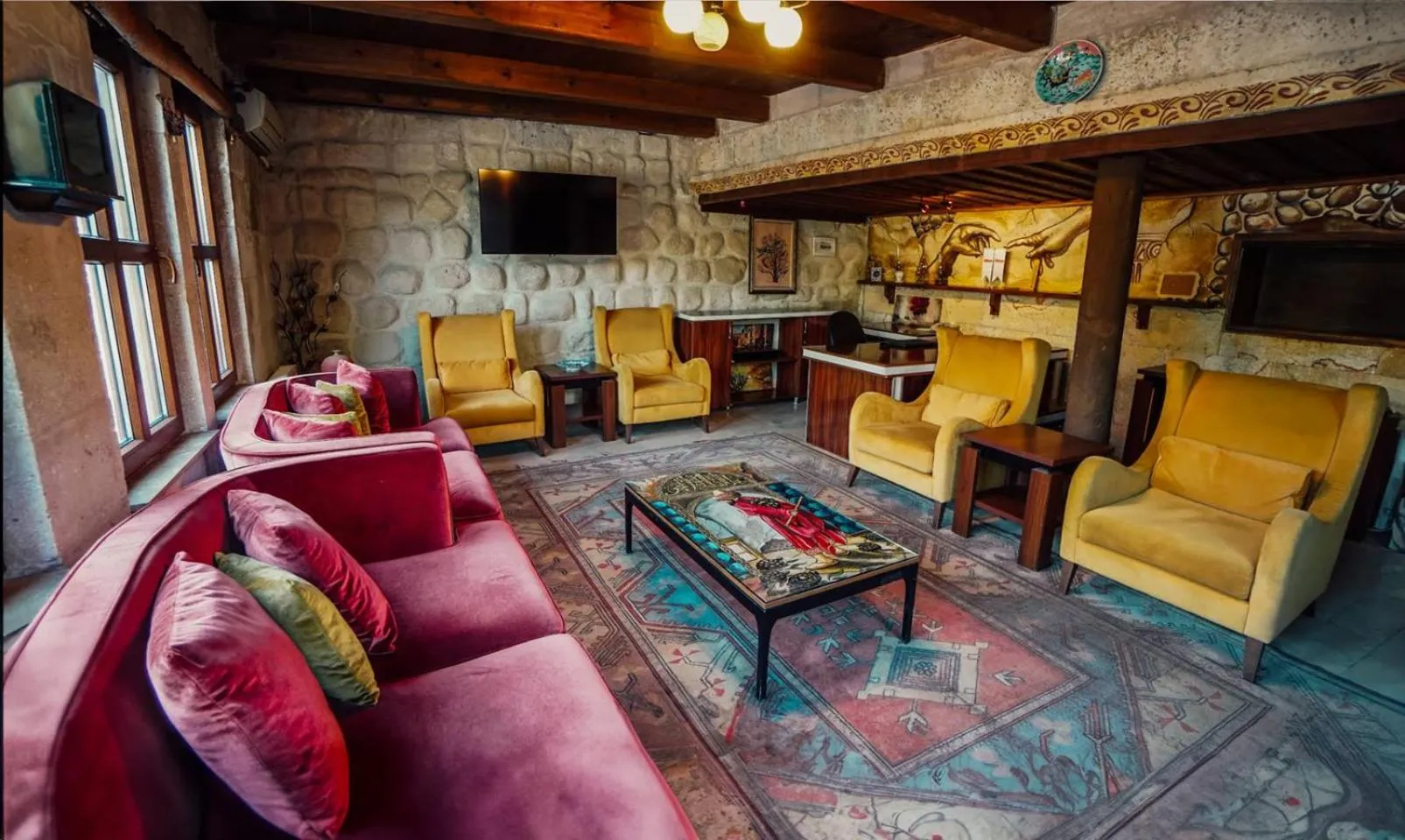 Lobby or reception in Onur Cave Cappadocia