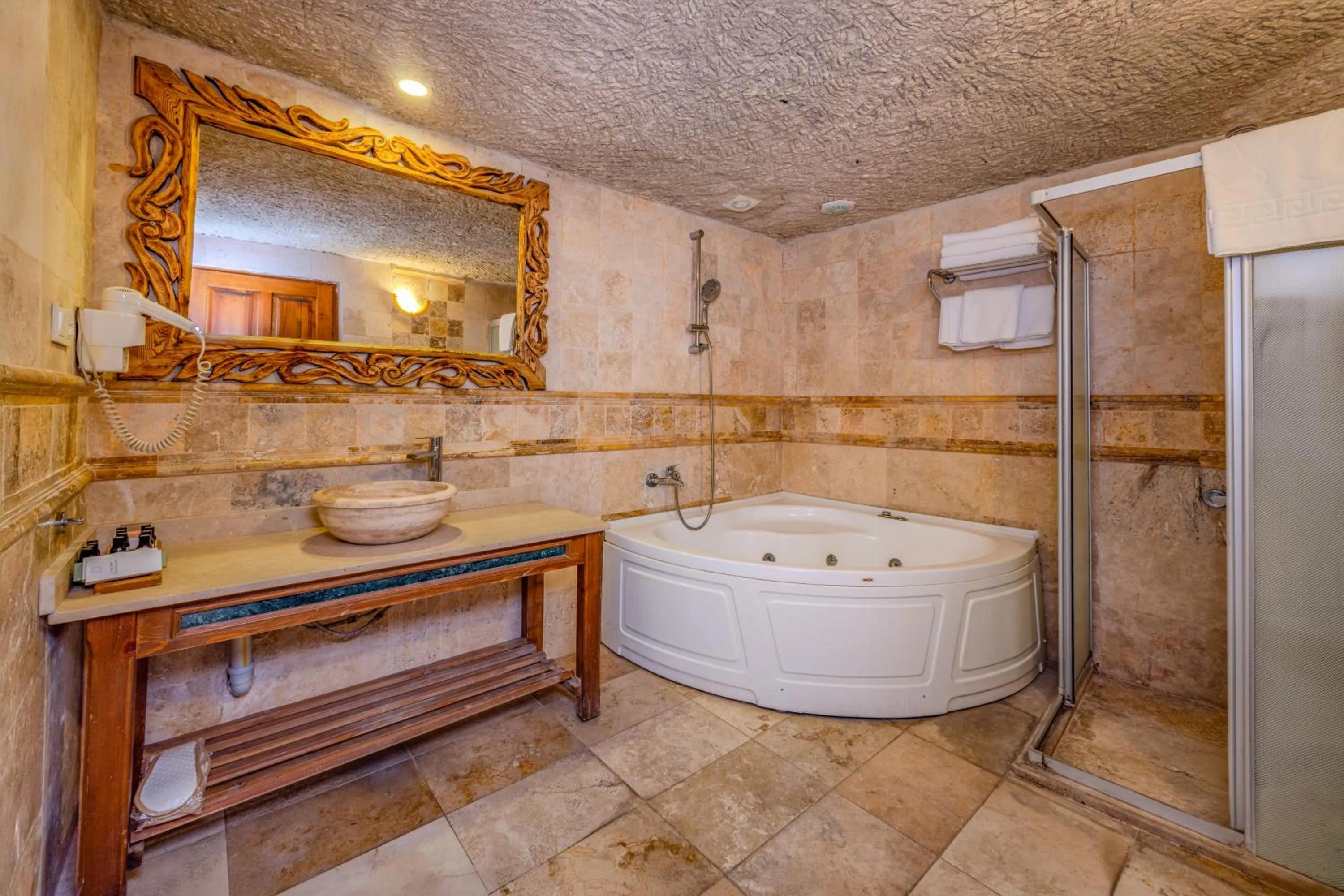 Bathroom in Onur Cave Cappadocia