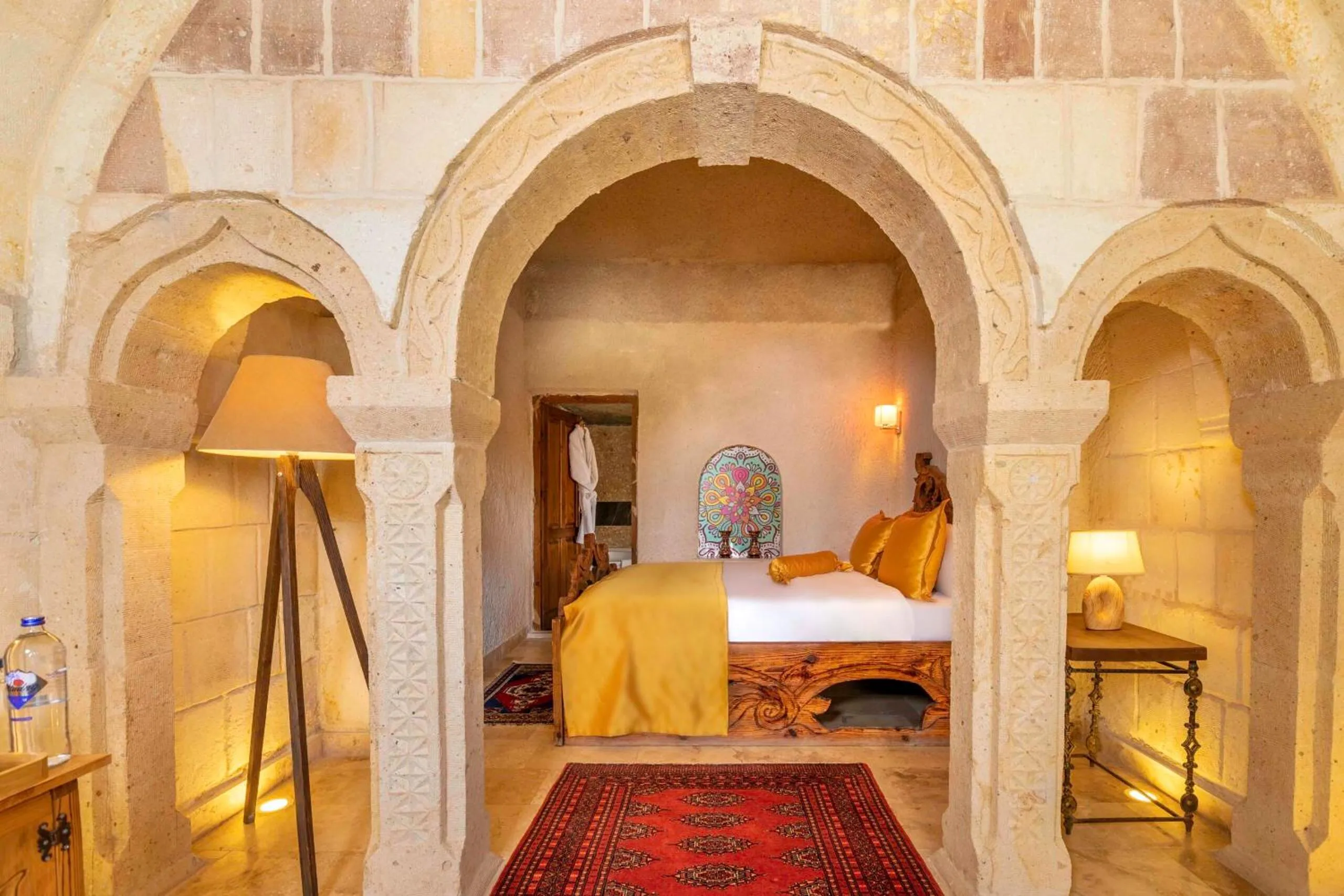 Bedroom, Bed in Onur Cave Cappadocia