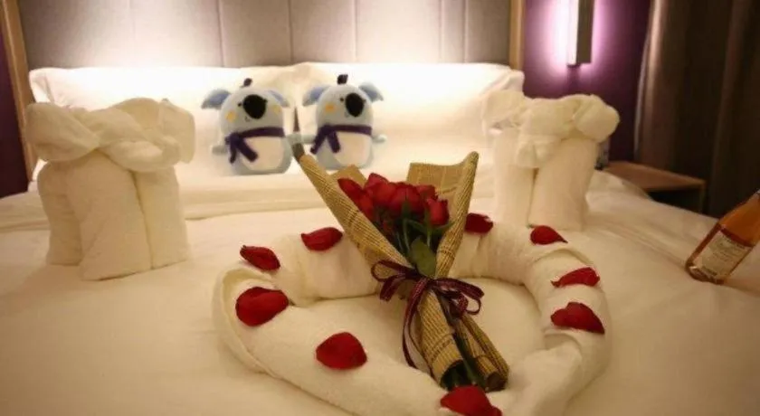 Bed in Lavande Hotel Beijing Daxing Airport Qingyuan Road Metro Station Joy City