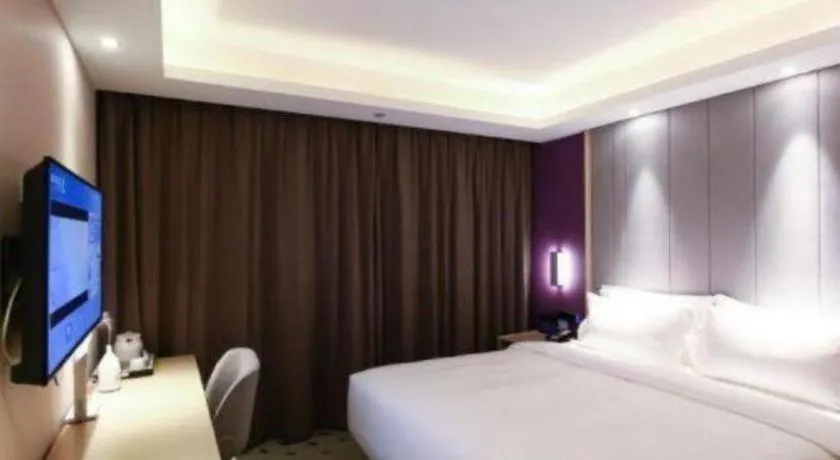 Bed in Lavande Hotel Beijing Daxing Airport Qingyuan Road Metro Station Joy City