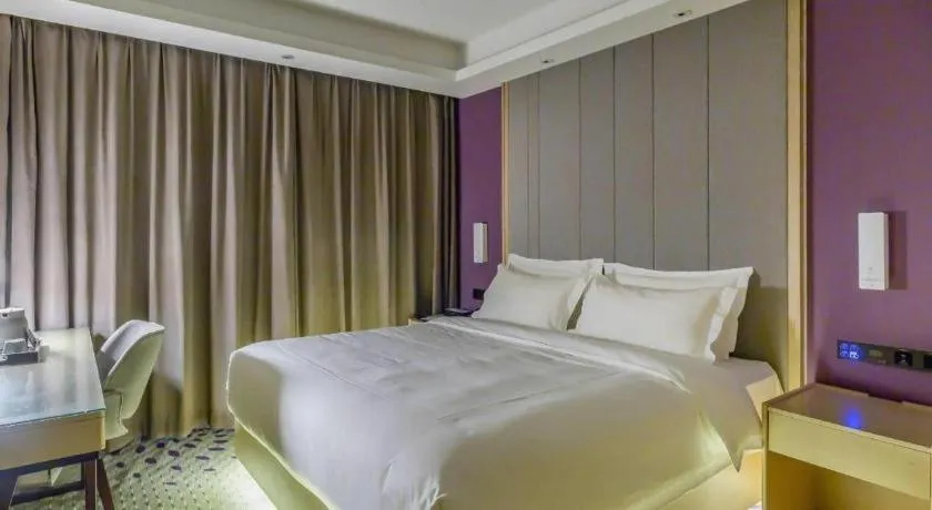 Bed in Lavande Hotel Beijing Daxing Airport Qingyuan Road Metro Station Joy City