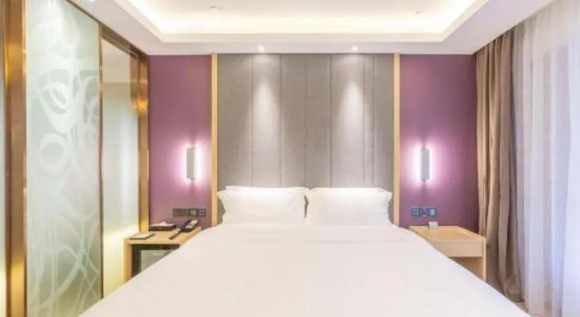 Bed in Lavande Hotel Beijing Daxing Airport Qingyuan Road Metro Station Joy City