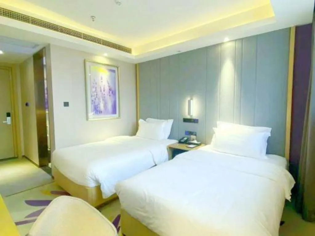 Bed in Lavande Hotel Beijing Daxing Airport Qingyuan Road Metro Station Joy City