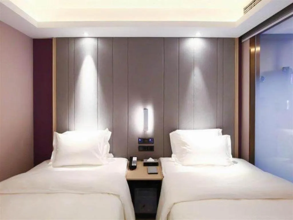Bed in Lavande Hotel Beijing Daxing Airport Qingyuan Road Metro Station Joy City