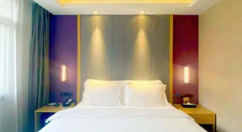 Bed in Lavande Hotel Beijing Daxing Airport Qingyuan Road Metro Station Joy City