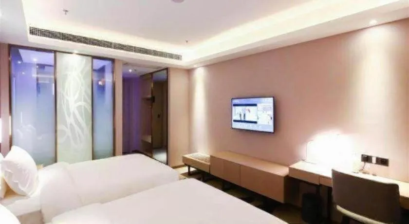 Bed in Lavande Hotel Beijing Daxing Airport Qingyuan Road Metro Station Joy City