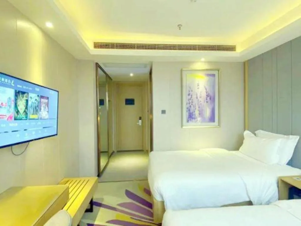 Bed in Lavande Hotel Beijing Daxing Airport Qingyuan Road Metro Station Joy City