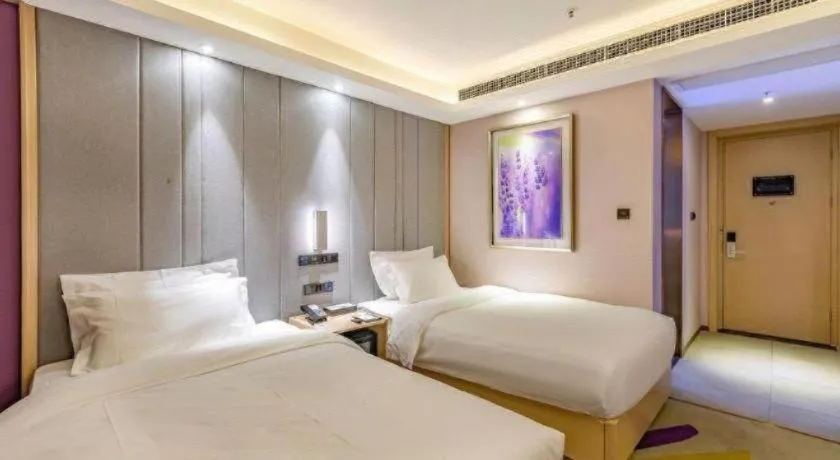Bed in Lavande Hotel Beijing Daxing Airport Qingyuan Road Metro Station Joy City