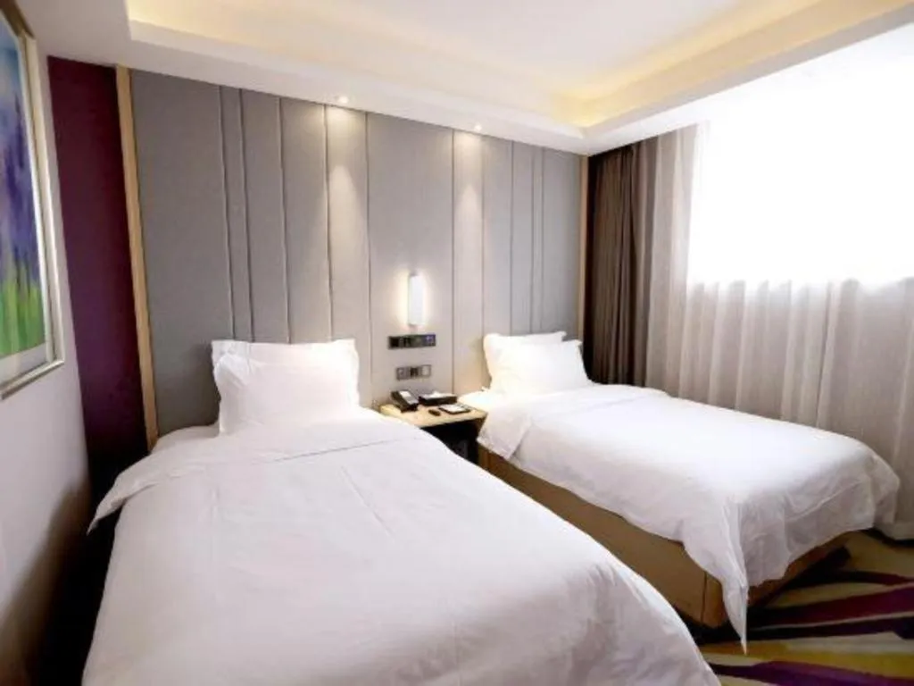 Bed in Lavande Hotel Beijing Daxing Airport Qingyuan Road Metro Station Joy City