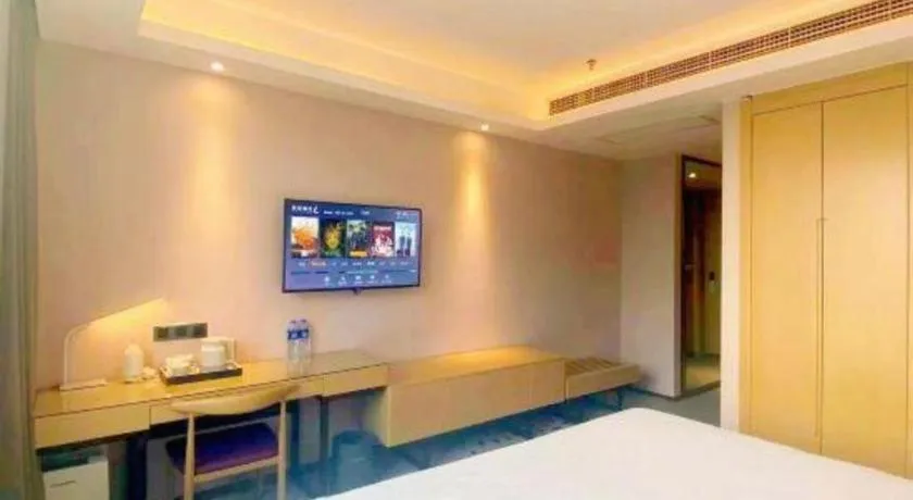 Bed in Lavande Hotel Beijing Daxing Airport Qingyuan Road Metro Station Joy City