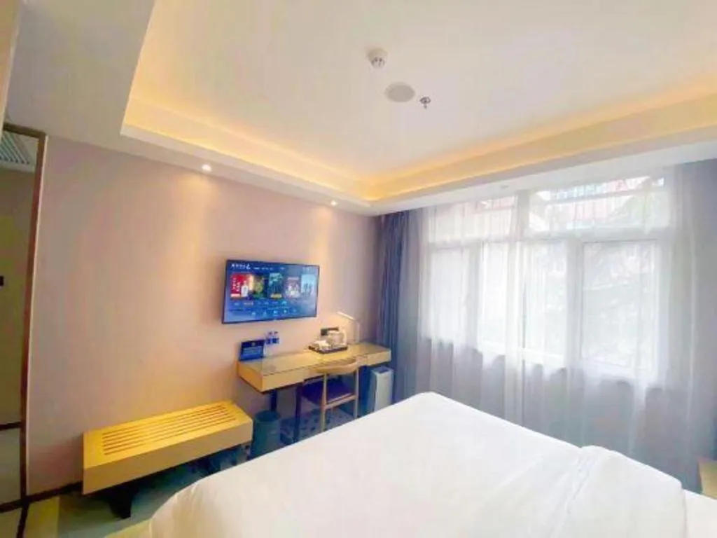 Bed in Lavande Hotel Beijing Daxing Airport Qingyuan Road Metro Station Joy City