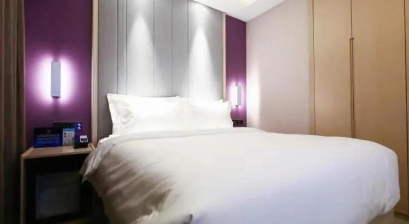 Bed in Lavande Hotel Beijing Daxing Airport Qingyuan Road Metro Station Joy City