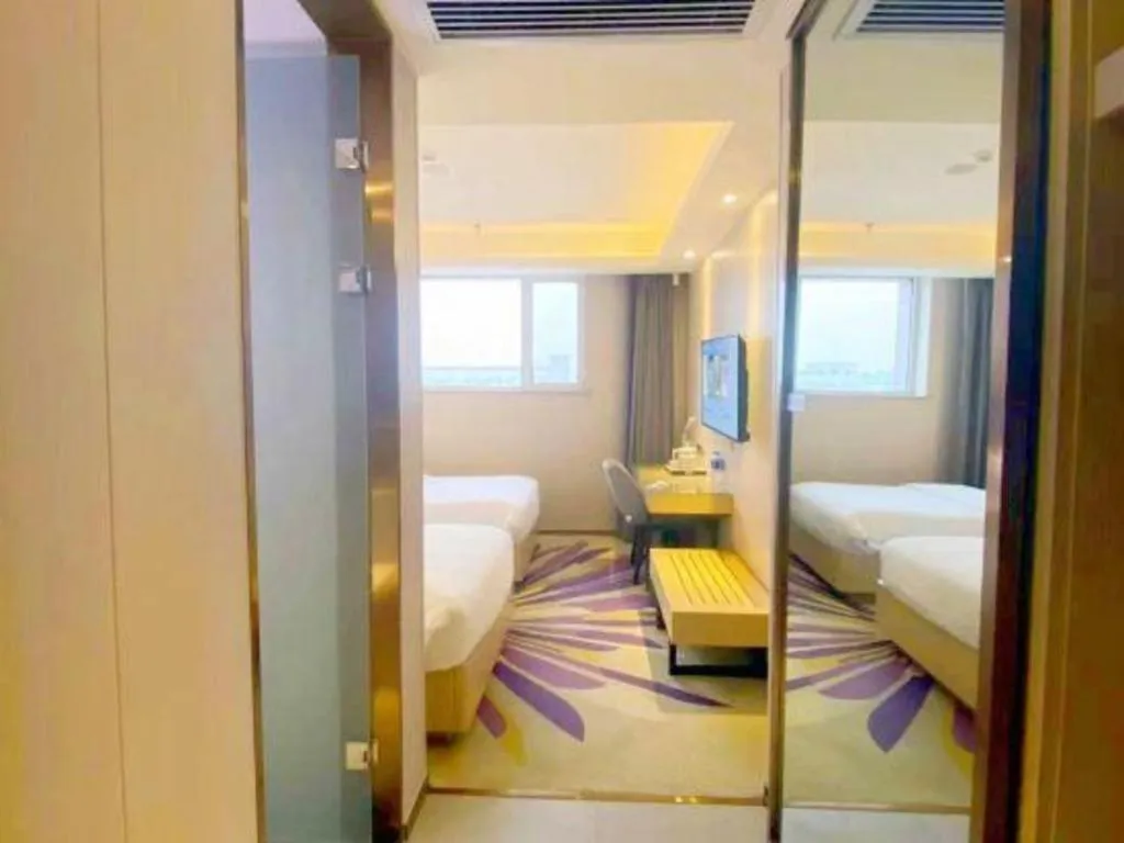 Bed in Lavande Hotel Beijing Daxing Airport Qingyuan Road Metro Station Joy City