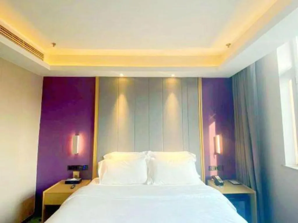 Bed in Lavande Hotel Beijing Daxing Airport Qingyuan Road Metro Station Joy City
