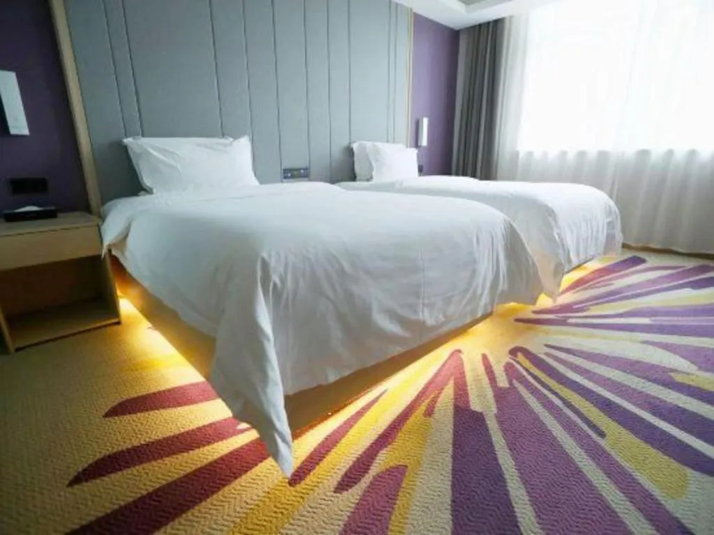 Bed in Lavande Hotel Beijing Daxing Airport Qingyuan Road Metro Station Joy City