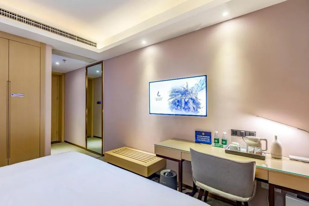 Bed in Lavande Hotel Beijing Daxing Airport Qingyuan Road Metro Station Joy City