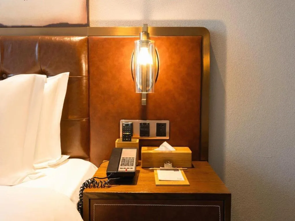 Bed in James Joyce Coffetel Chengdou Wuqing Wanda Plaza