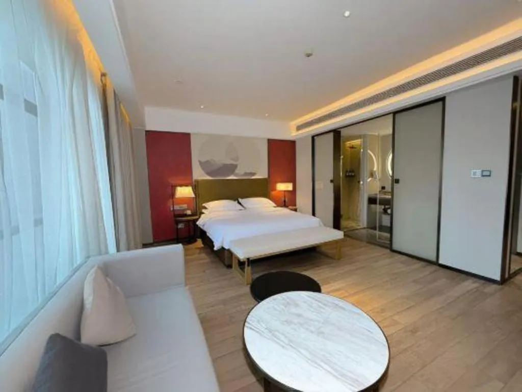 Bed in Echeng Hotel Guiyang Exhibition Center Financial City