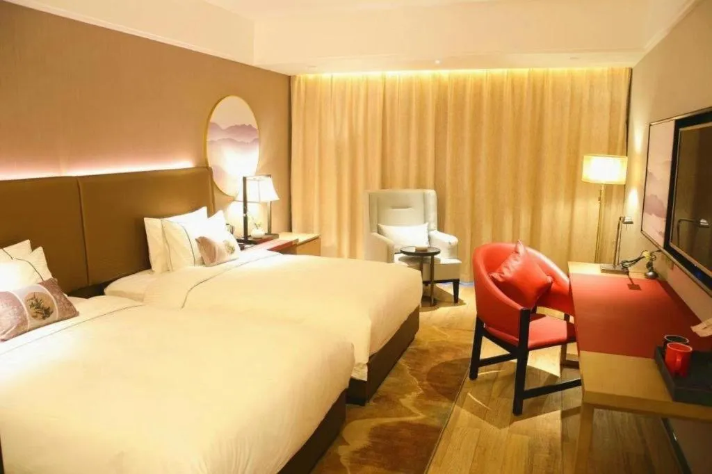 Bed in Echeng Hotel Guiyang Exhibition Center Financial City