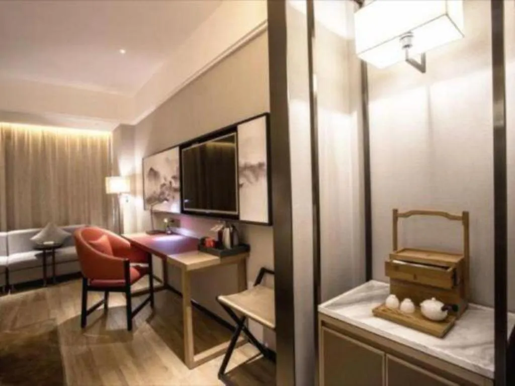 Bed in Echeng Hotel Guiyang Exhibition Center Financial City