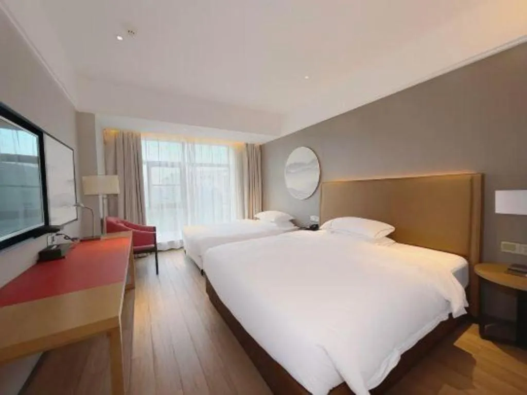 Bed in Echeng Hotel Guiyang Exhibition Center Financial City