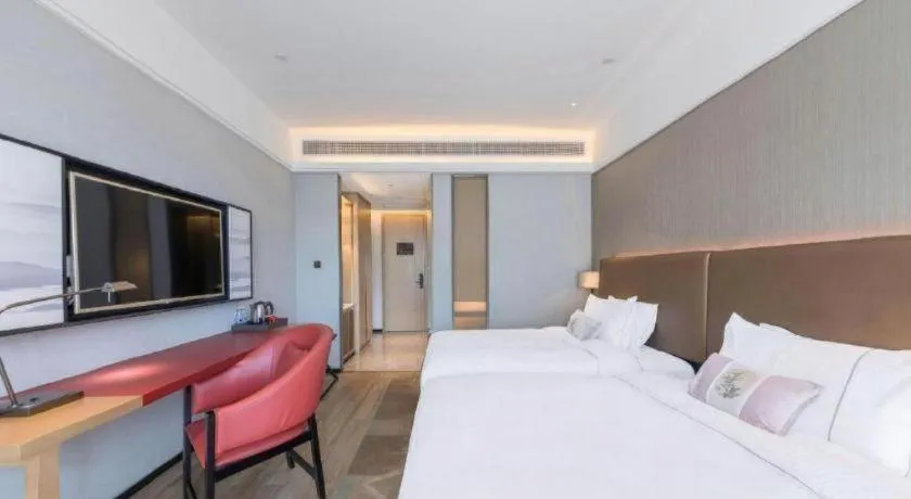 Bed in Echeng Hotel Guiyang Exhibition Center Financial City