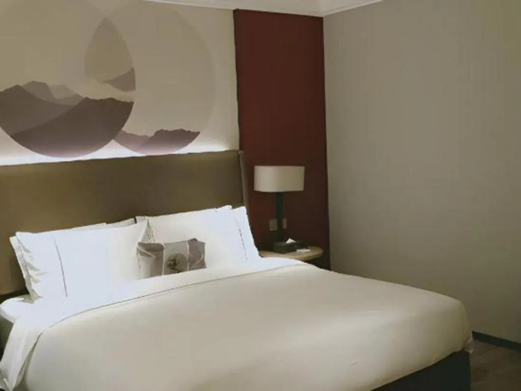 Bed in Echeng Hotel Guiyang Exhibition Center Financial City