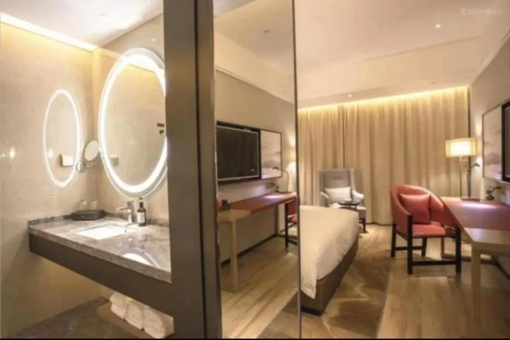 Bed in Echeng Hotel Guiyang Exhibition Center Financial City