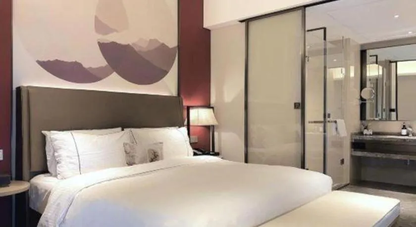 Bed in Echeng Hotel Guiyang Exhibition Center Financial City