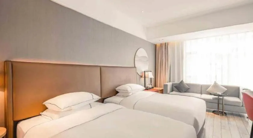 Bed in Echeng Hotel Guiyang Exhibition Center Financial City