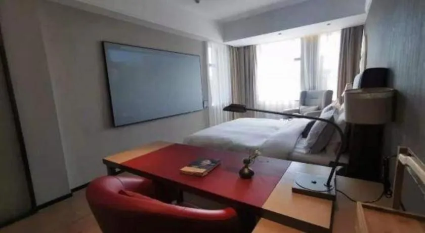 Bed in Echeng Hotel Guiyang Exhibition Center Financial City