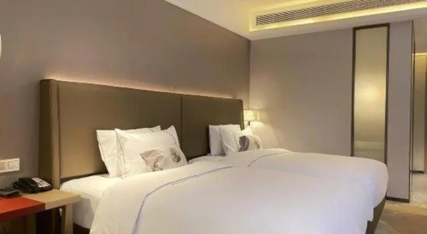 Bed in Echeng Hotel Guiyang Exhibition Center Financial City