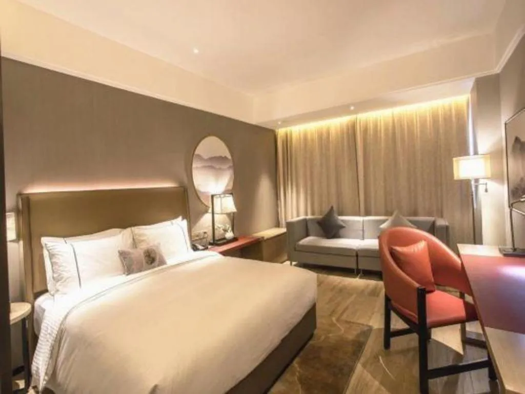 Bed in Echeng Hotel Guiyang Exhibition Center Financial City