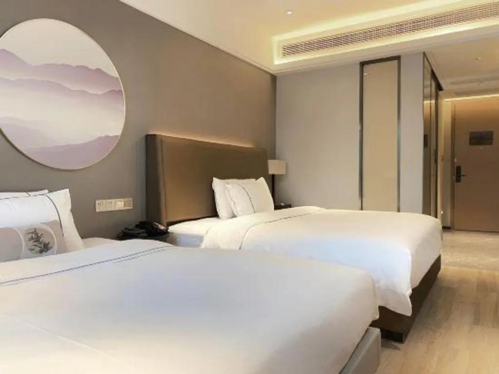Bed in Echeng Hotel Guiyang Exhibition Center Financial City