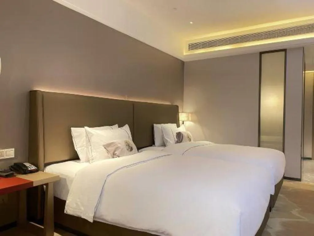Bed in Echeng Hotel Guiyang Exhibition Center Financial City