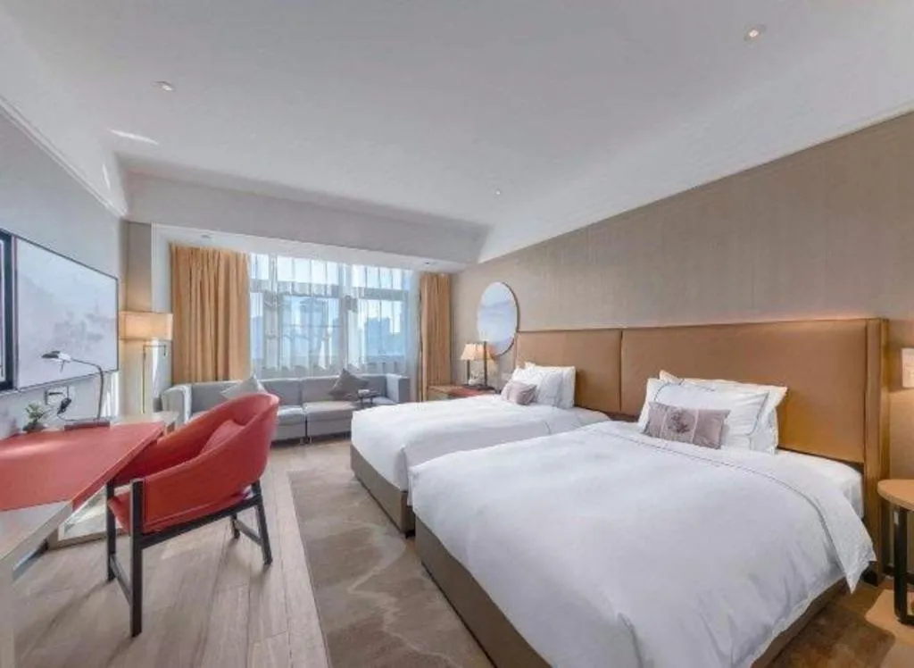 Bed in Echeng Hotel Guiyang Exhibition Center Financial City