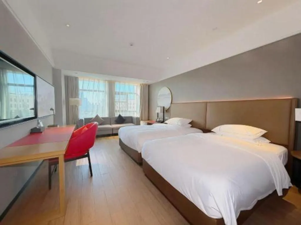 Bed in Echeng Hotel Guiyang Exhibition Center Financial City