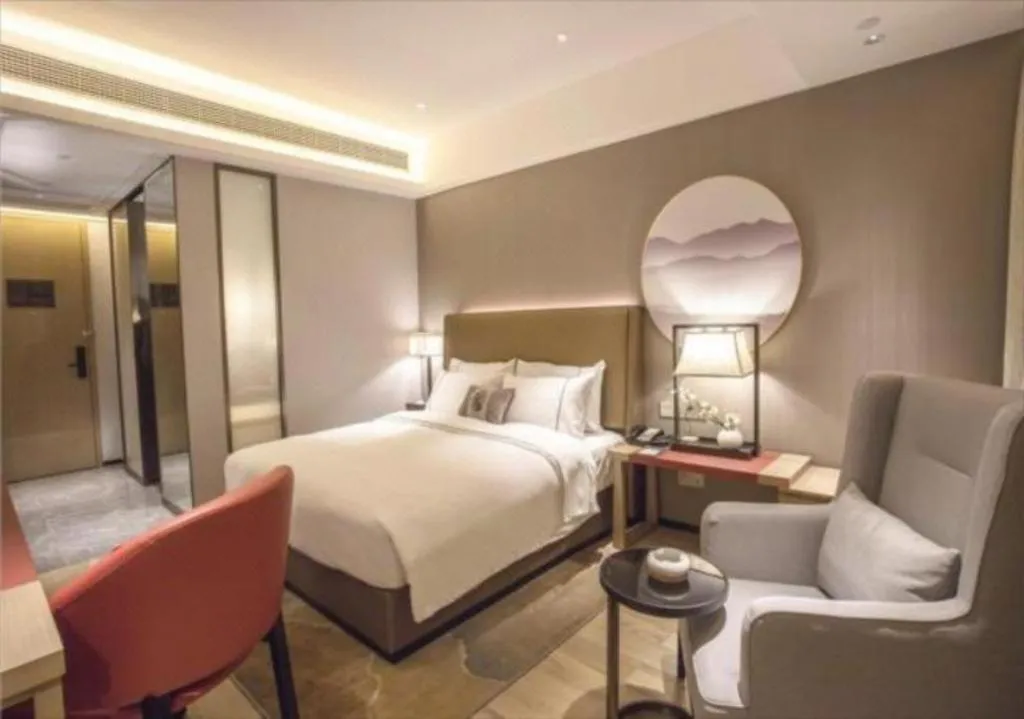 Bed in Echeng Hotel Guiyang Exhibition Center Financial City