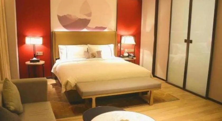 Bed in Echeng Hotel Guiyang Exhibition Center Financial City