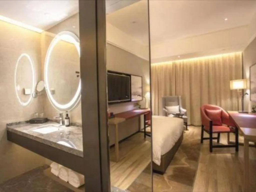 Bed in Echeng Hotel Guiyang Exhibition Center Financial City